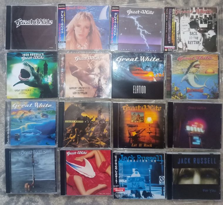 Joe Bonamassa. Great White. DGM. TEN. ZENO+інші CD HARD-ROCK. Фірма CD