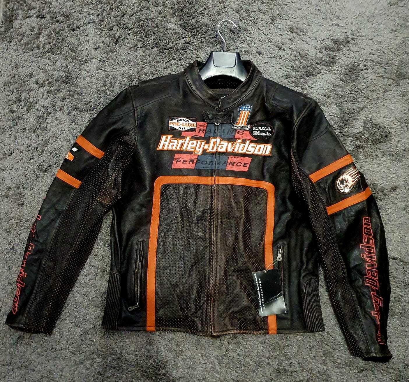 Harley Davidson kurtka skórzana XL  NOWA