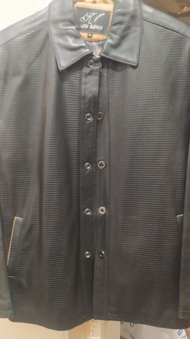 Куртка мужская кожаная