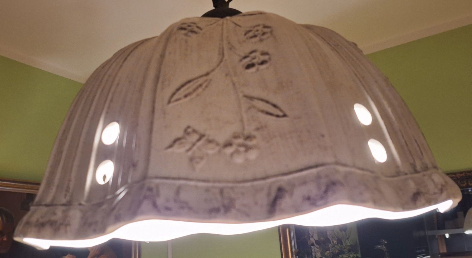 Lampa ceramiczna