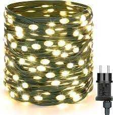 200 LED Luzes de Natal - Branco QUENTE - Interior ou Exterior IP44