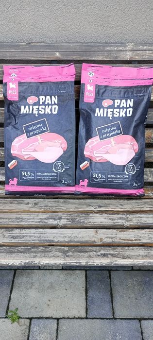 Sucha Karma Dla Szczeniąt 2x3kg