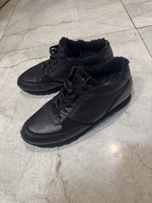 Шкіряні зимові кросівки оригінальні Miraton