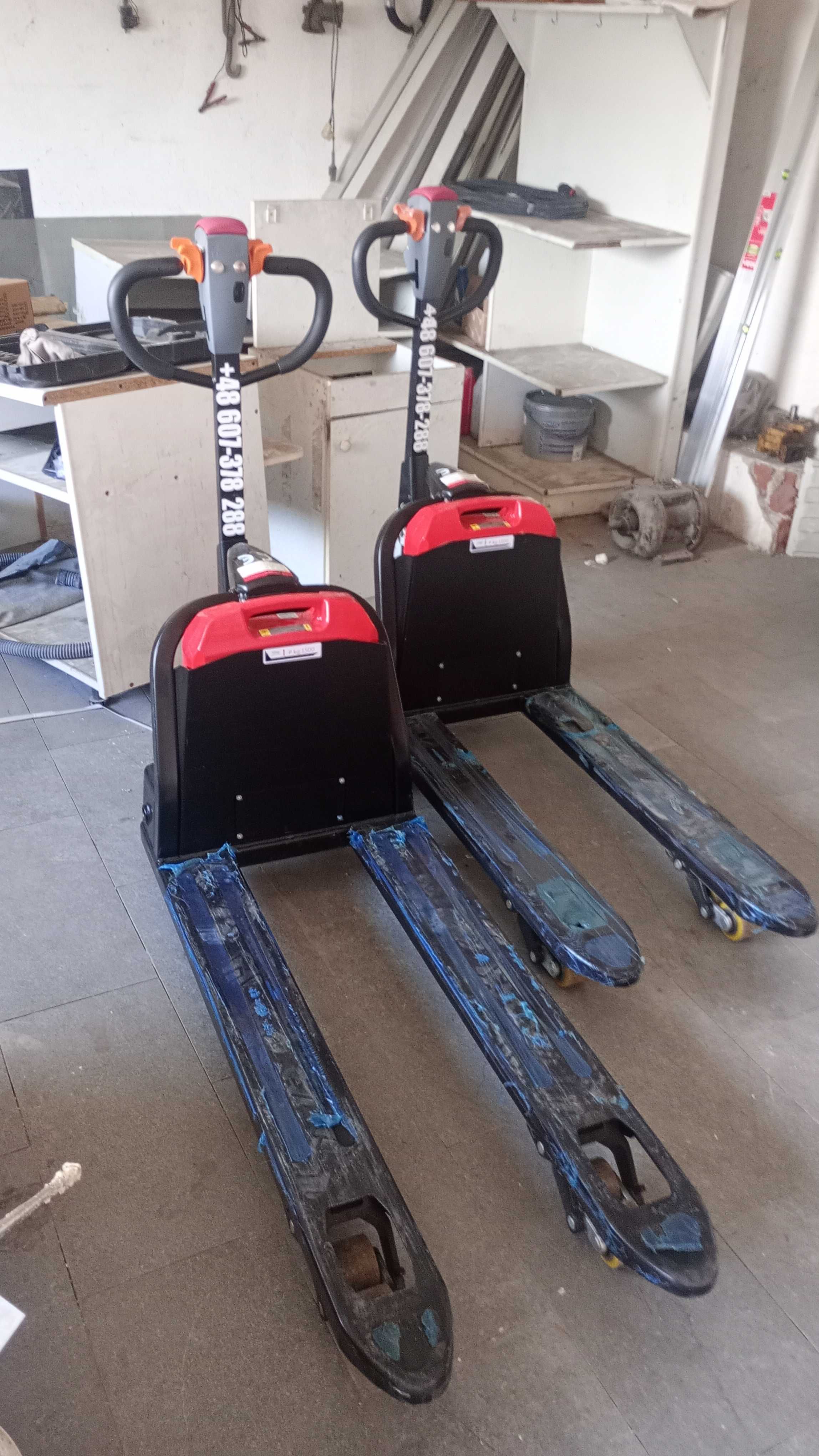 NOWY Paleciak EP -15 S,15L ,1500 kg wózek paletowy elektryczny
