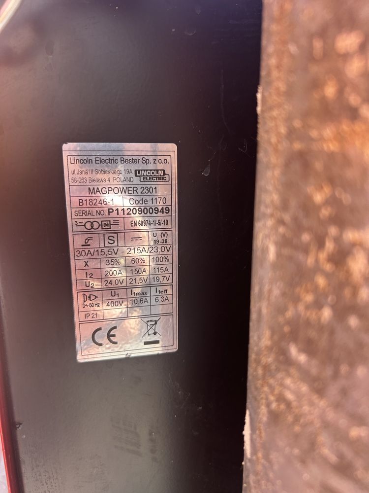 Półautomat spawalniczy Bester Mag Power 2301