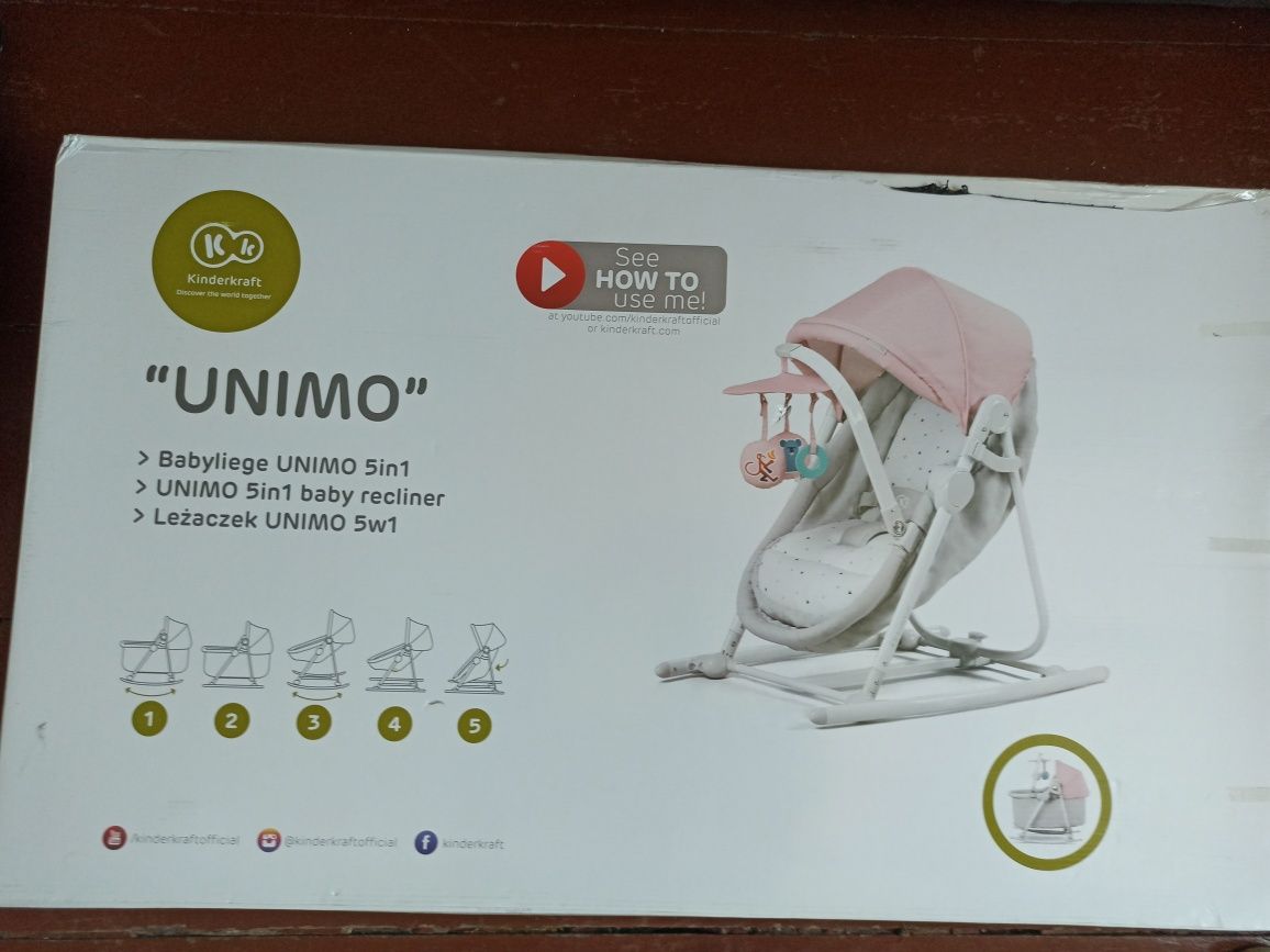 Leżaczek Kinderkraft Unimo Nowy