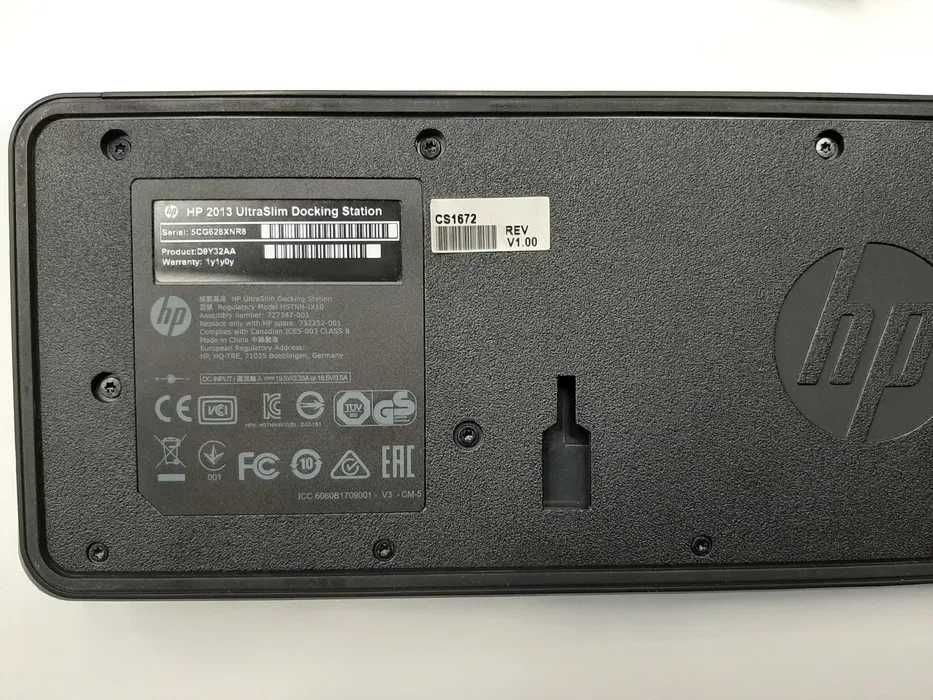 Док-станція HP 2013 UltraSlim Docking Station (D9Y32AA)