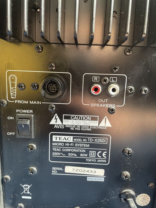 Wieża TEAC miniwieża