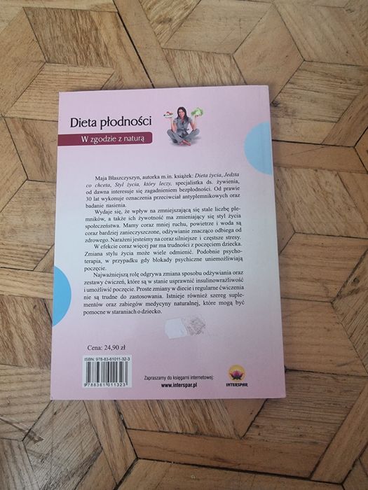 Ksiazka Dieta płodności Maja Błaszczyszyn