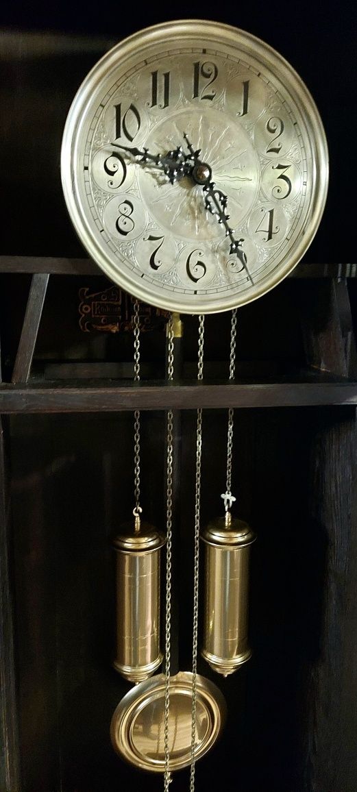 Zegar stojący Schlenker-Kienzle piękny ogromny "chłop"w kapeluszu