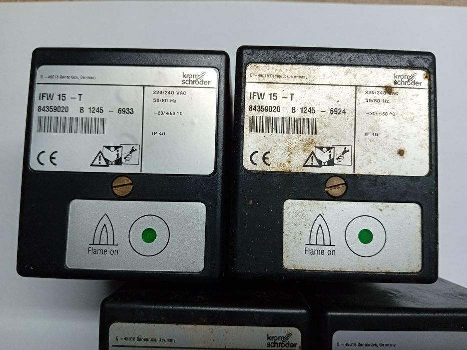 Detetor de chama kromschroder