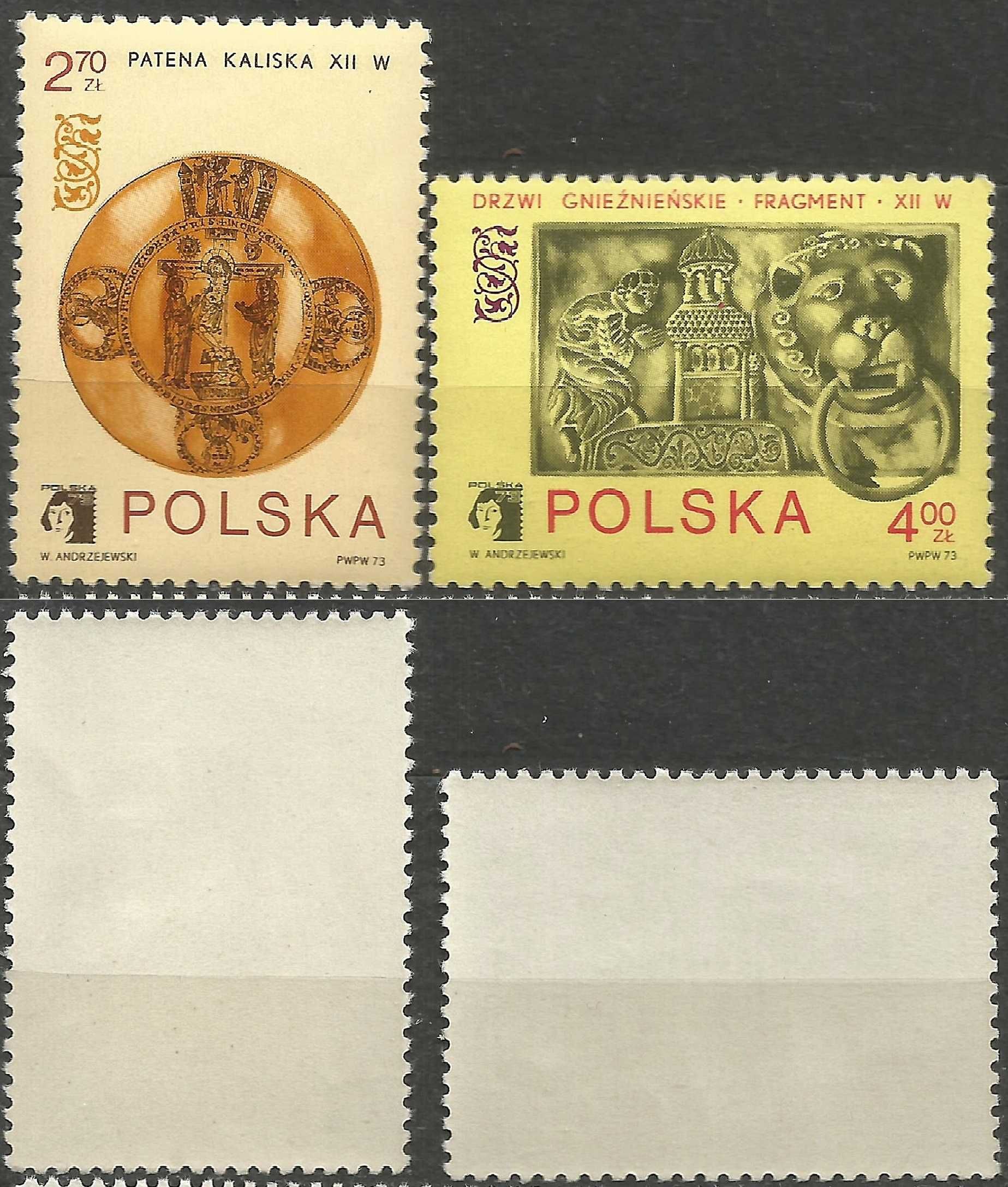 Znaczki : Światowa Wystawa Filatelistyczna polska 73 FI 2111 – 2114