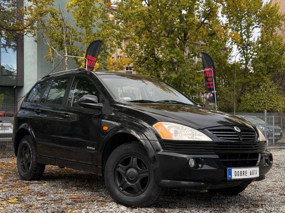 SsangYong Kyron•2.0D•SUV•4x4•Zadbany•Przestronny•Klima•Zamiana