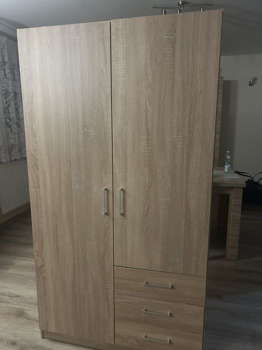 Szafa 2 drzwiowa 3 szuflady