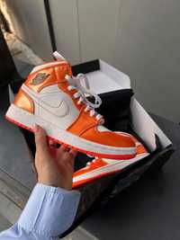 Sneakersy Nike Air Jordan 1 electro orange