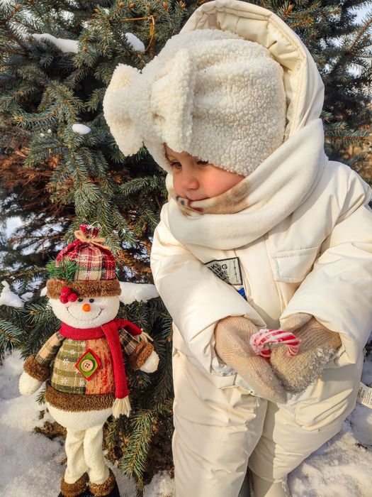 Зимовий термо комбінезон дитячий 80