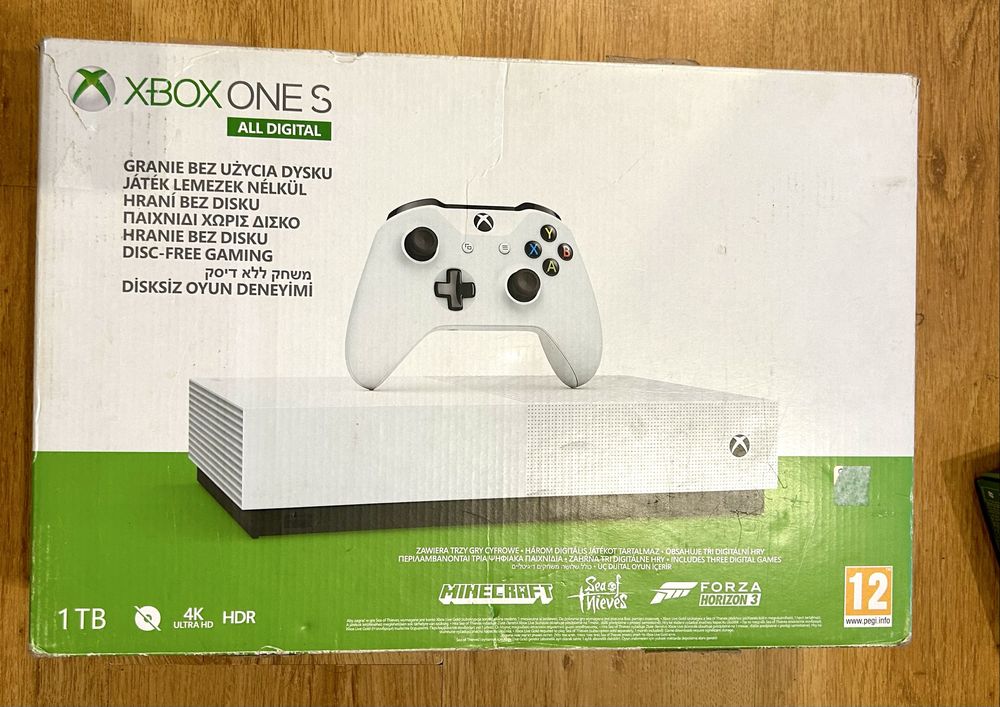 Konsola Xbox One S All Digital Edition 1TB + 2 Pady