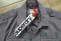 NOWA koszulka militarna SUPERDRY BLACK military r. M - okazja