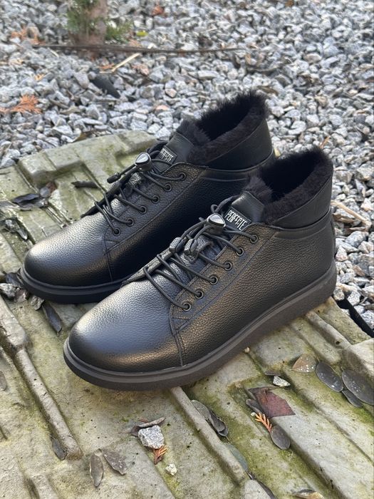 Чоловічі черевики на хутрі 40,41,42,43,44,45