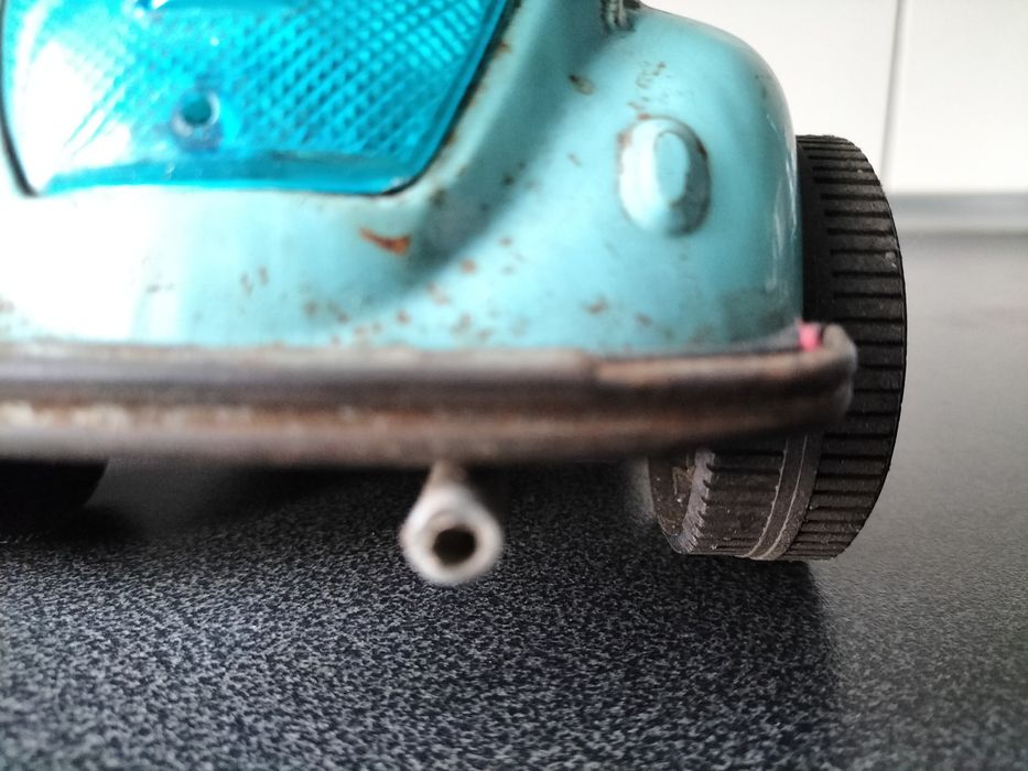 VW Garbus Garbi Kafer Metalowy Zabawka PRL Made in Japan Hot Rod