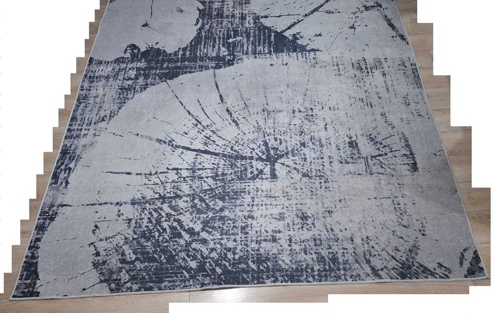 Dywan, szary melanż, 2x3m, 200x300cm