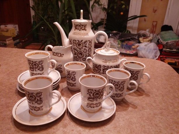 Кофейный сервиз на 6 персон СССР