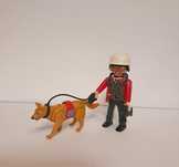 Playmobil ratownik góski z psem ratowniczym