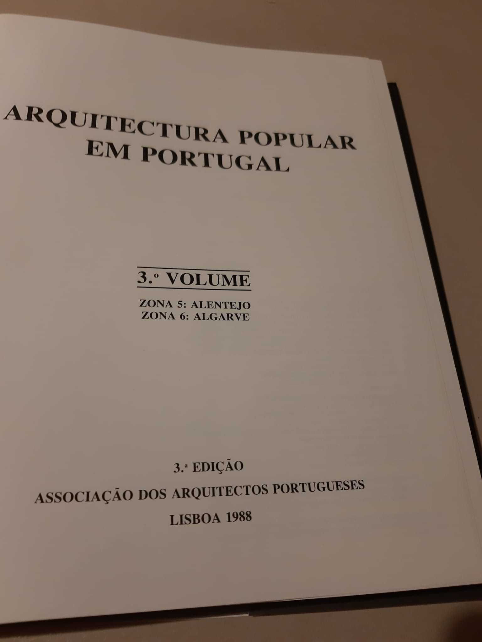 Arquitectura Popular em Portugal - Coleção de livros