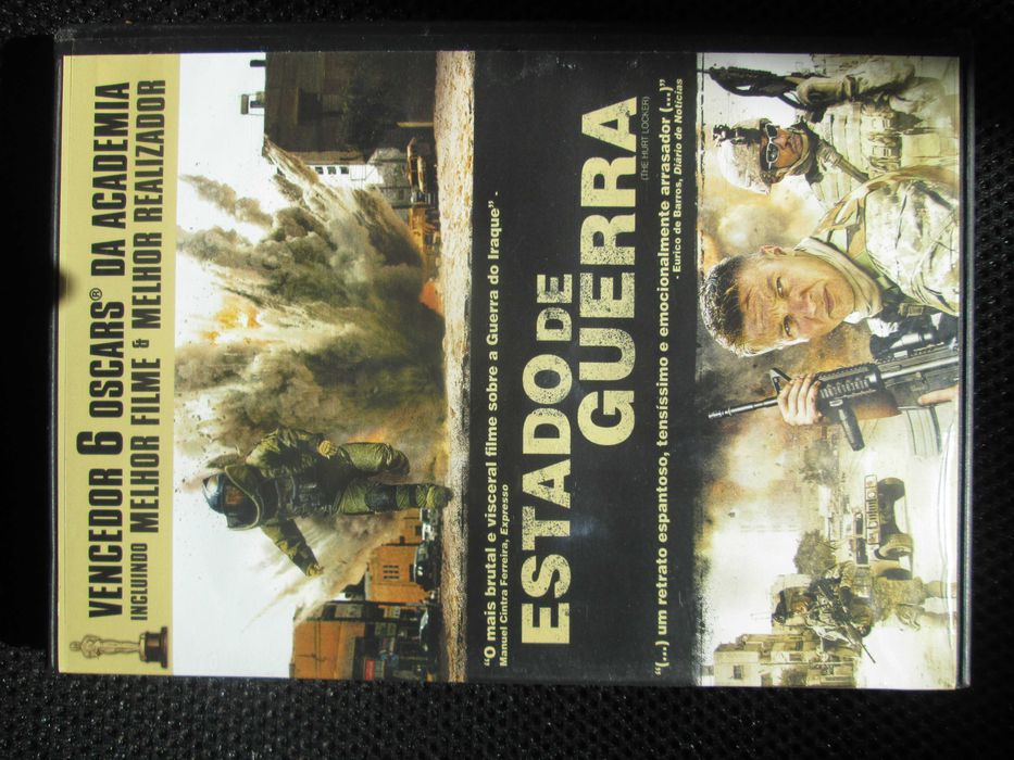 DVD - Estado de Guerra, com Jeremy Renner, Ralph Fiennes ,