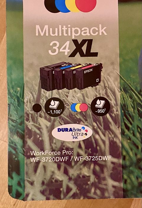 Tinteiro EPSON - Multipack 34 XL (Golf)