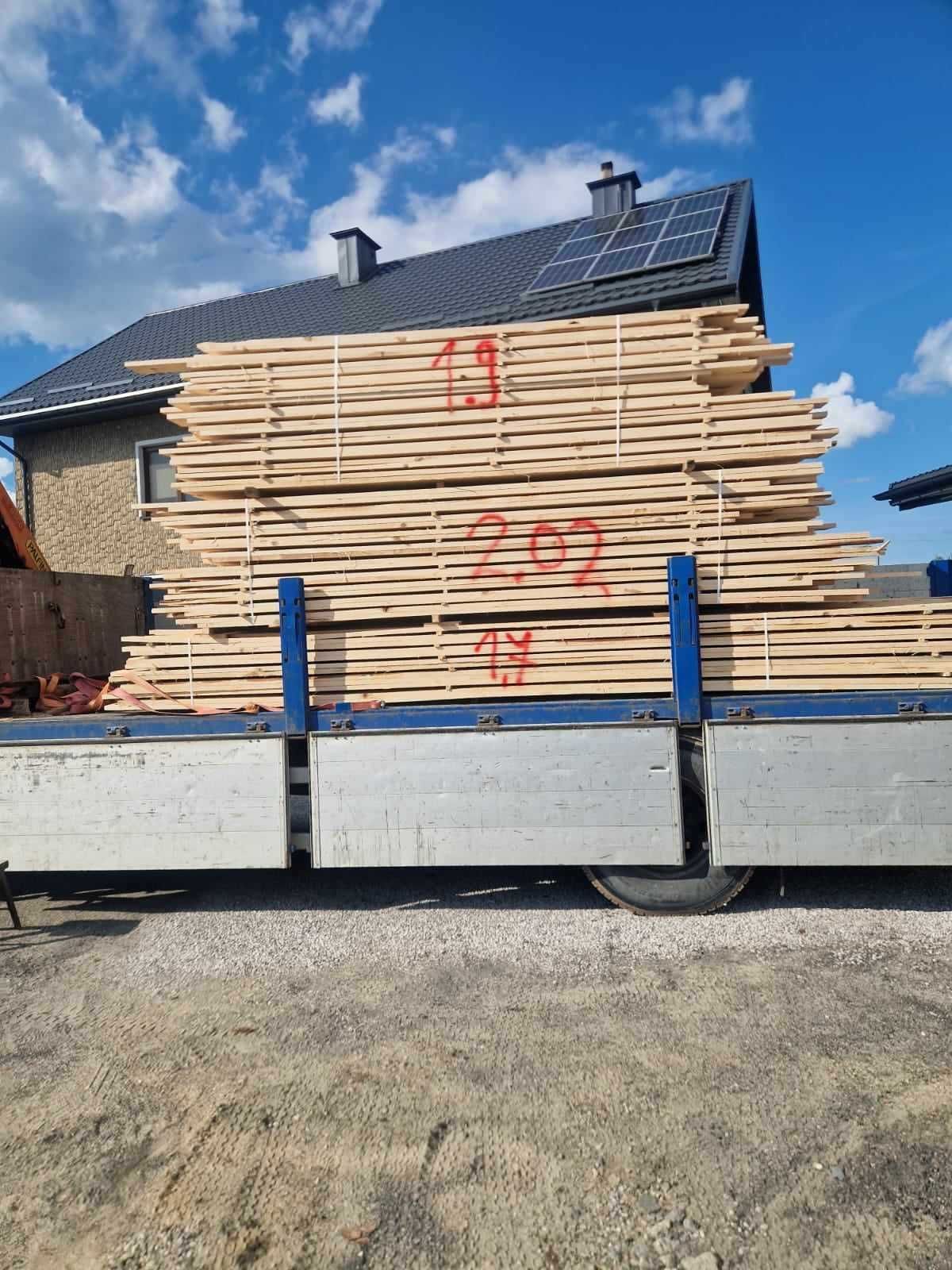 Deska calówka, deska 40mm, tarcica budowlana, deski szalunkowe