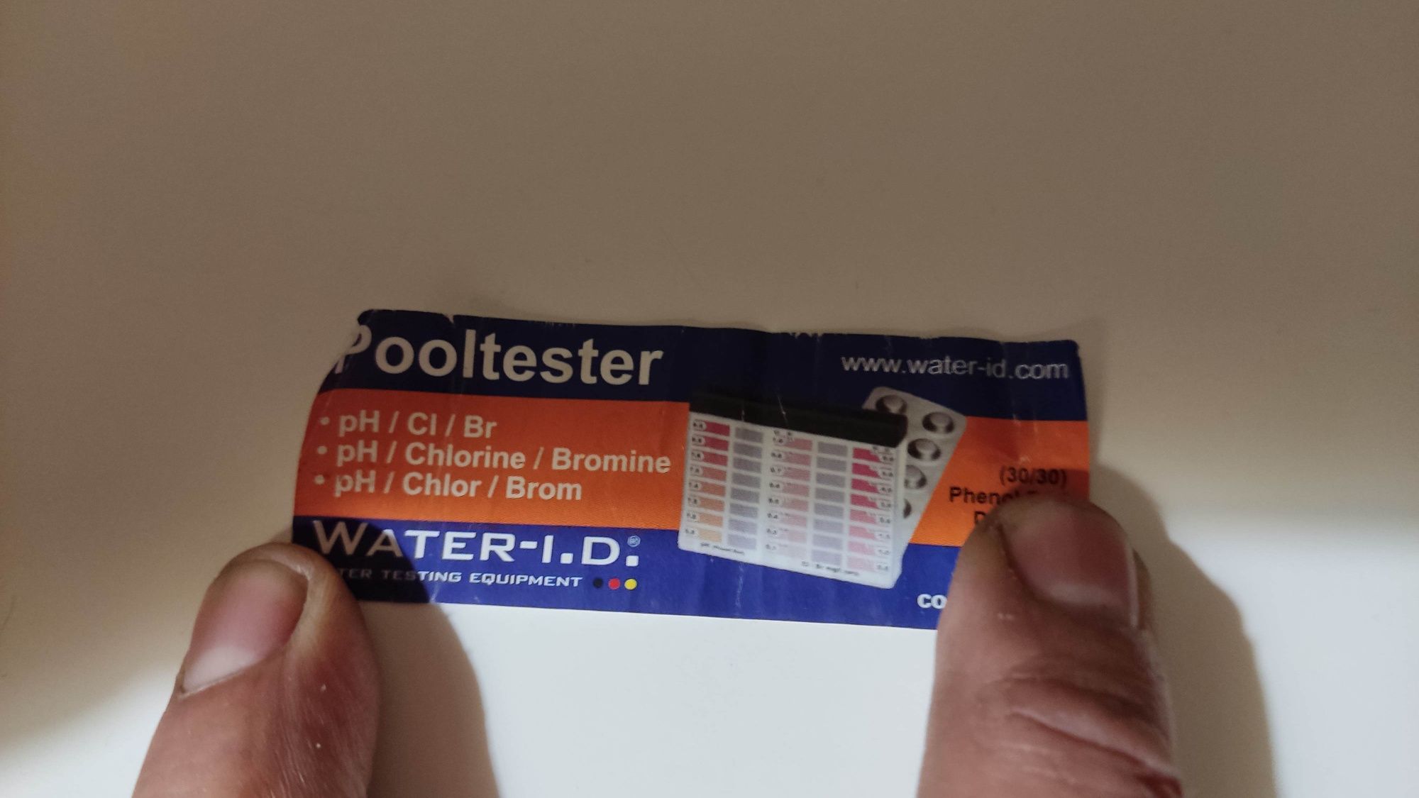 Tester chloru i pH wody