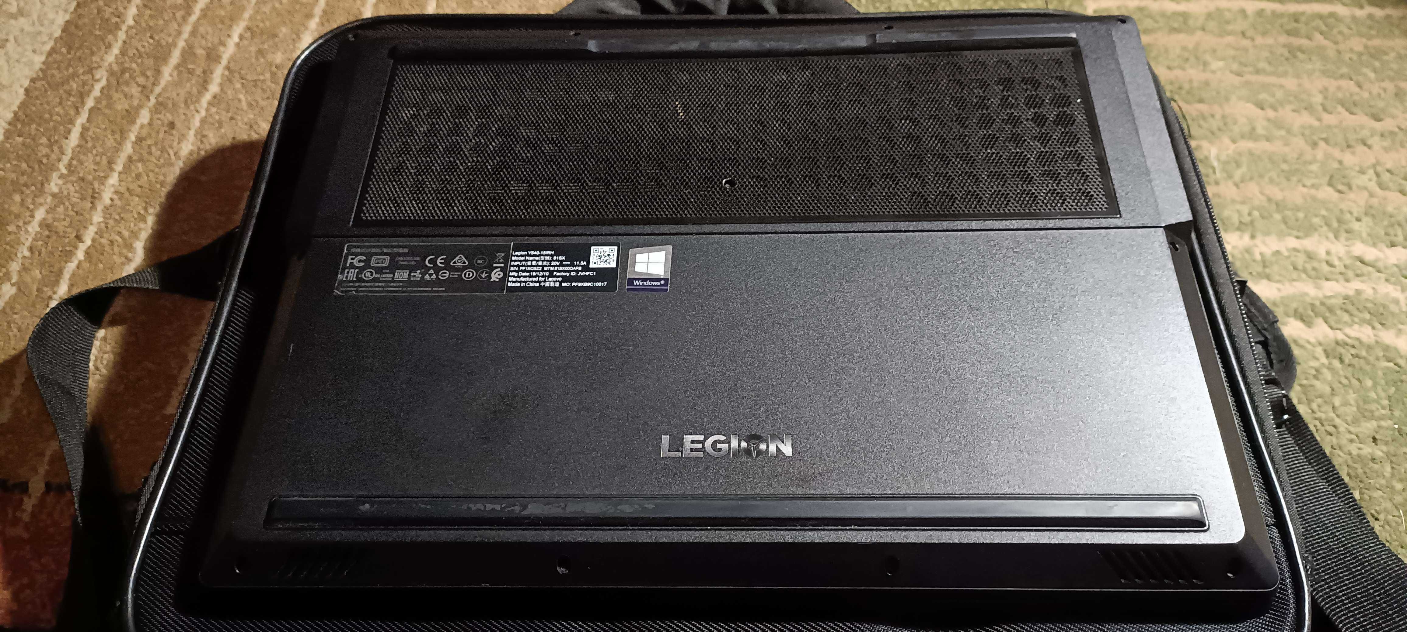 Laptop Lenovo Legion Y540-15IRH i7-9750H/16GB/512GB/Win11 RTX2060