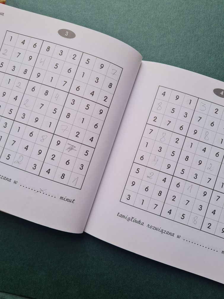 SuDoKu dla dzieci 100 łamigłówek rea