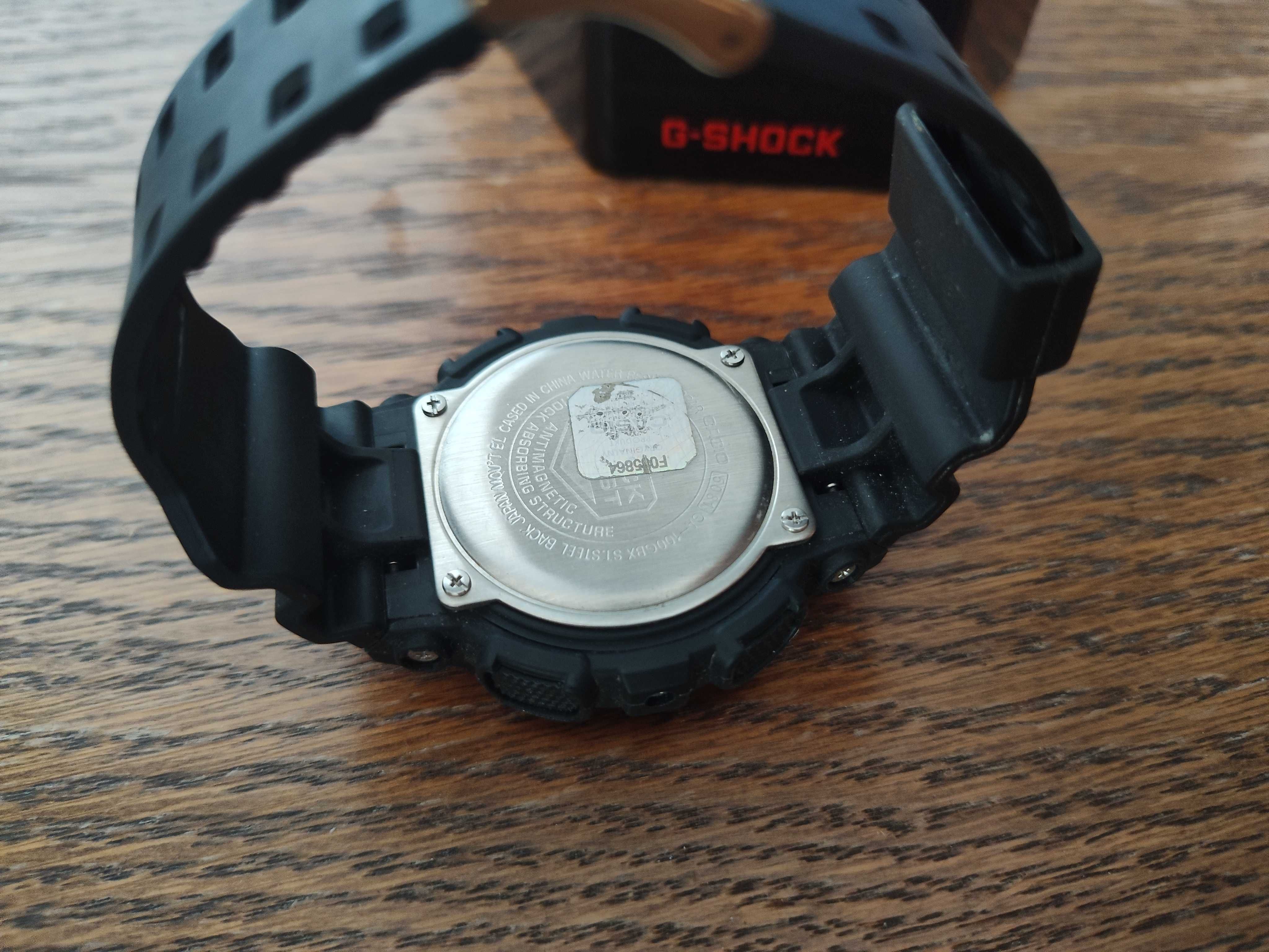 Zegarek Casio G‑Shock GA‑100 2 razy założony jak nowy