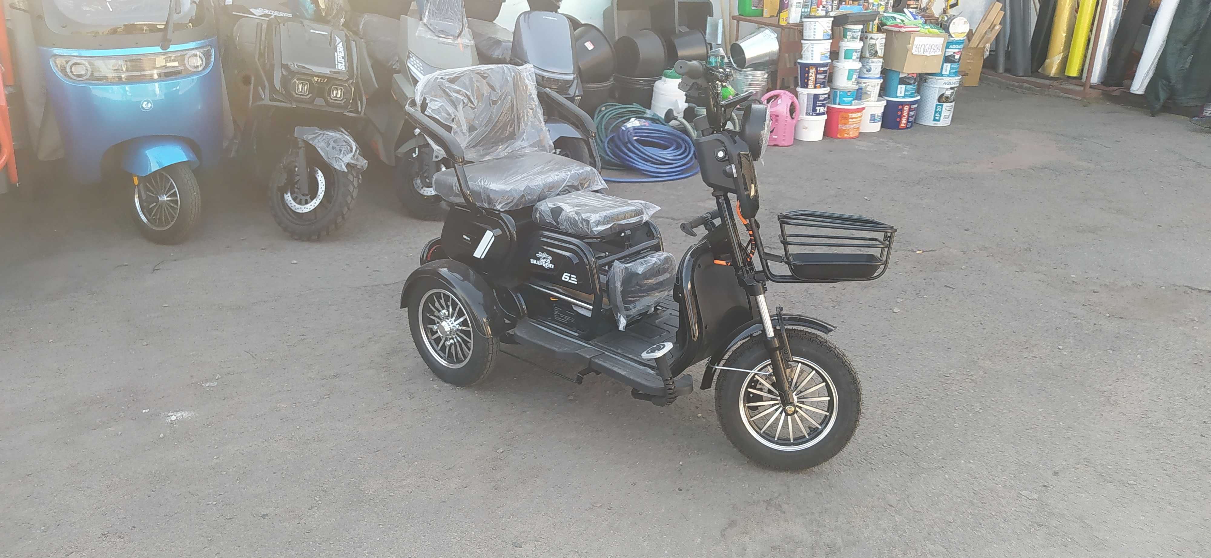 Электротрайк  Corso Billgery 800W/72V/20AH