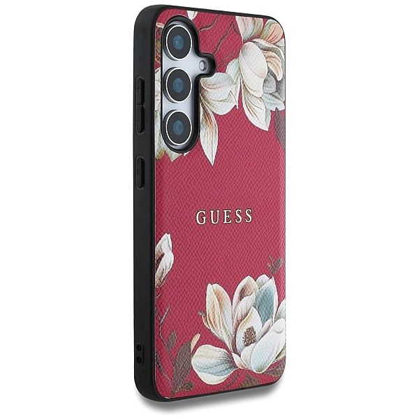 Etui Guess Grained Printed Flower Pattern MagSafe do Samsung Galaxy S2