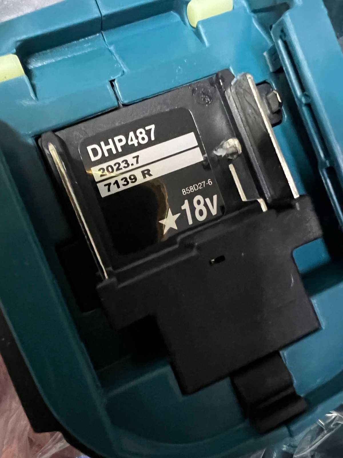 Makita DHP487/АКБ 2Ач/зу/кейс ударная дрель-шу НОВАЯ!