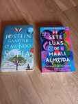 Best Seller O Mundo de Sofia"/Booker Prize As Sete Luas Maali Almeida