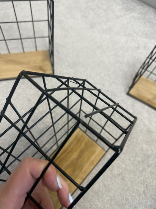 Zestaw 3 nowoczesnych półek