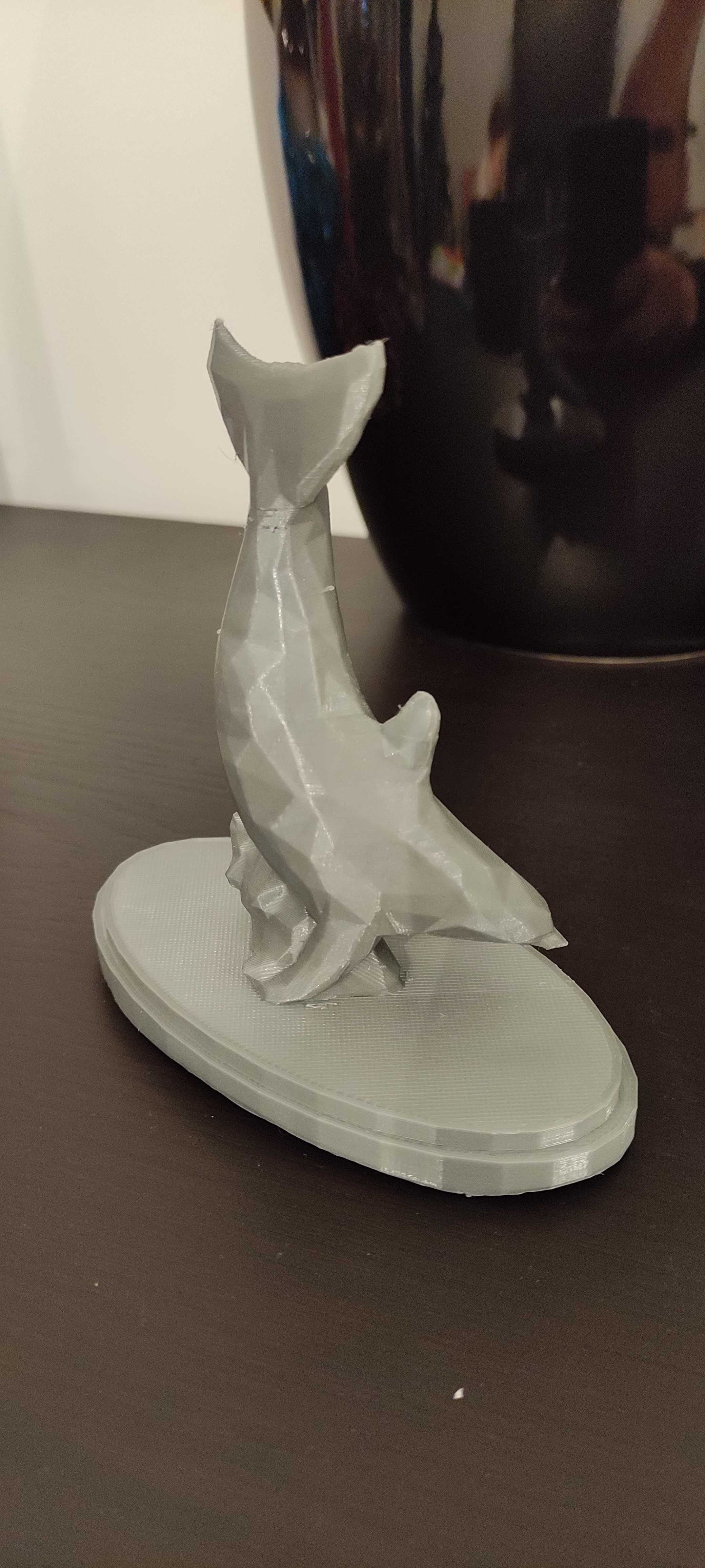 Estátuas de Animais Impressos em Impressora 3D