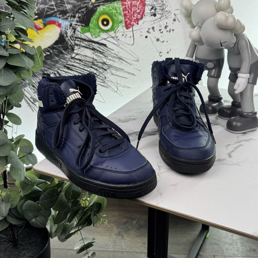 Зимові ботінки шкіряні Puma Rebound Joy Fur 42 розмір 2217