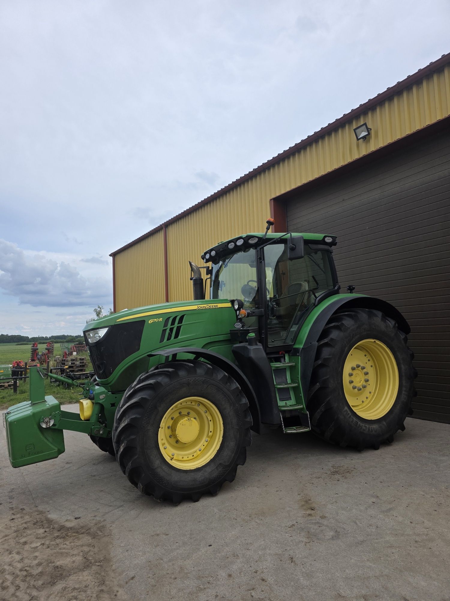John Deere 6170R 4200mth jak nowy !!, 1 właściciel idealny stan