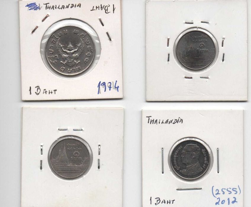 Moedas Tailândia