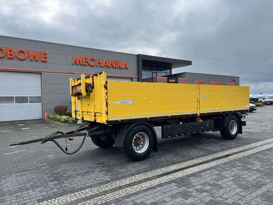 Krone AZ BUDOWLANA BUDOWLANKA  1 Wł. Import z Niemiec Aluminiowe Burty Super Stan