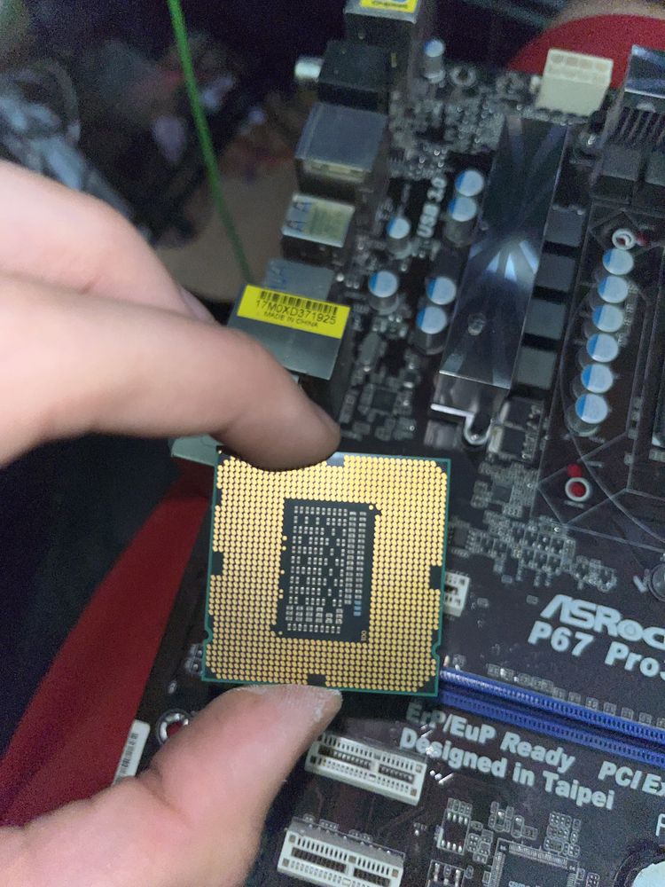 ASRock P67 Pro3 z I5 2500Geny I Radiatorem