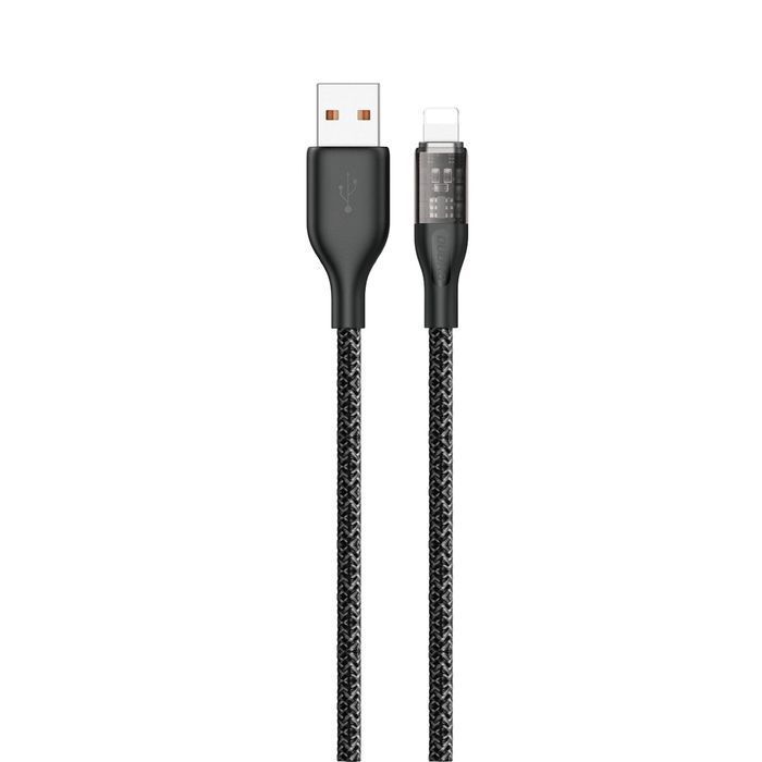 Kabel do szybkiego ładowania 30W 1m USB - Lightning Dudao L22L - szary