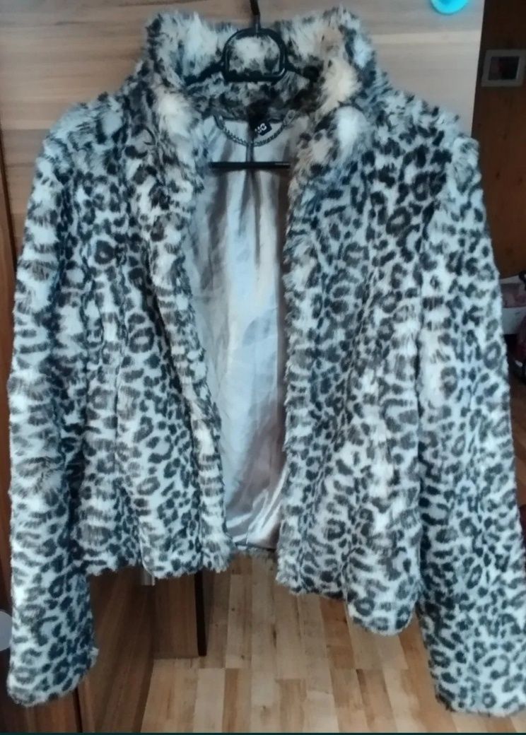 Леопардова шуба H&M
