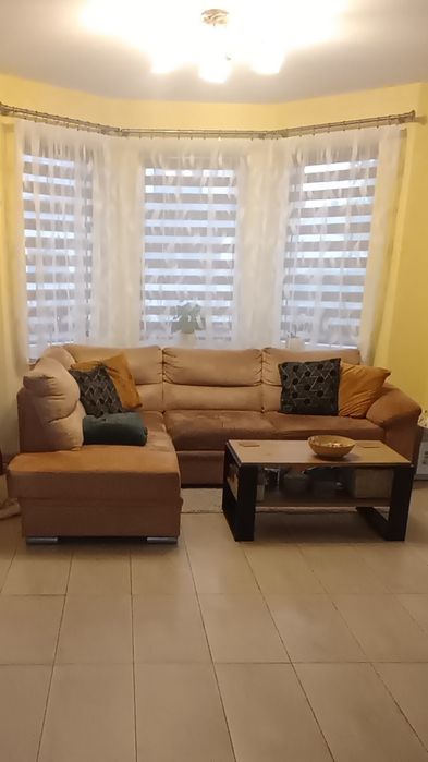Sofa narożna z funkcją spania