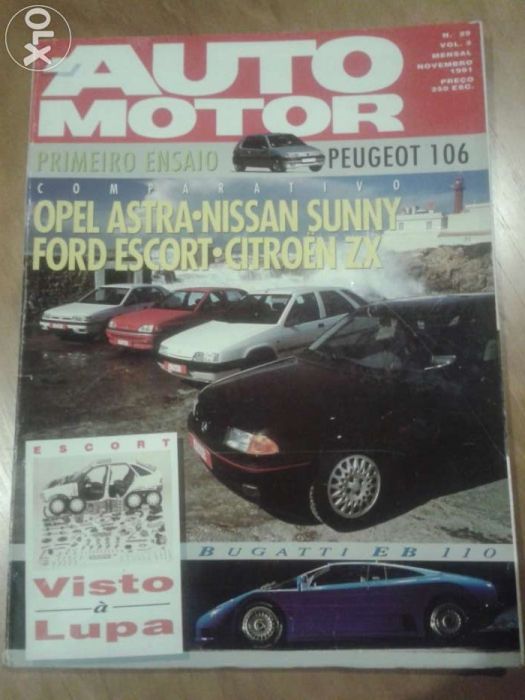 Revistas automotor antigas